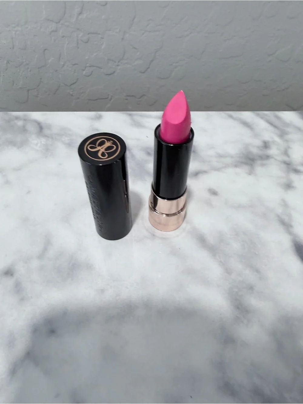 Anastasia Beverly Hills Satin Lipstick - Bright Bubblegum Pink